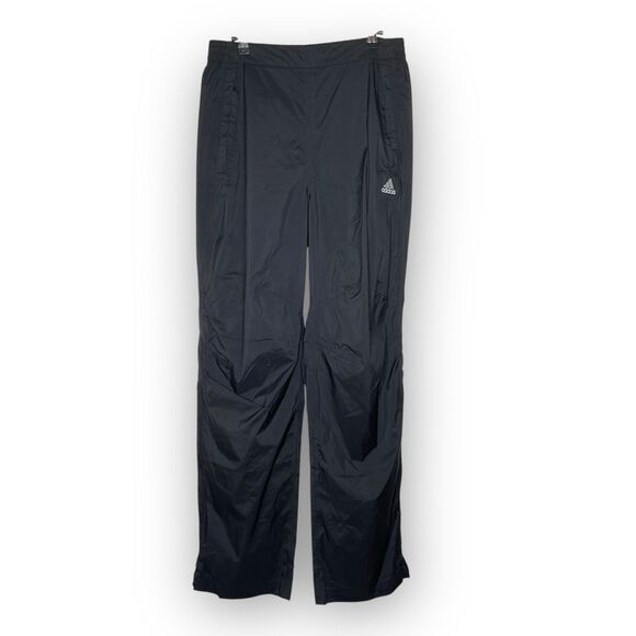 Adidas Packable Rain Pant Climaproof Black Pants Men’s Size Medium - Picture 1 of 11